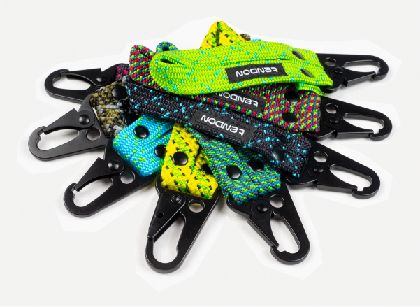 Tendon krátká klíčenka z opletu 