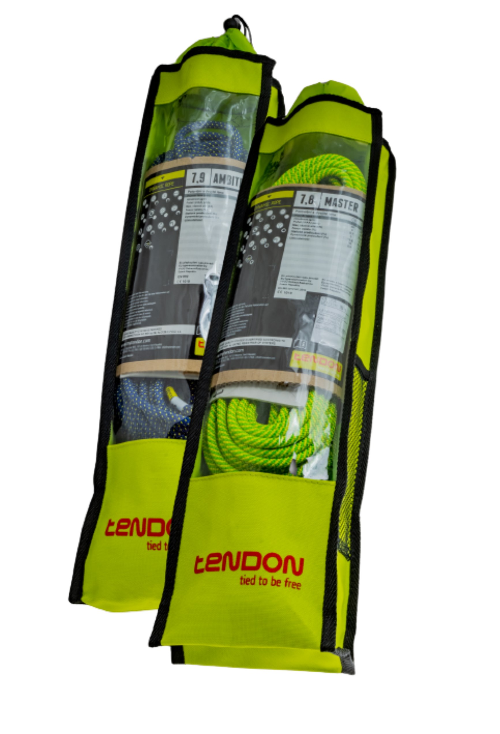 Poloviční lana TENDON - krátká délka 30 - 35 m