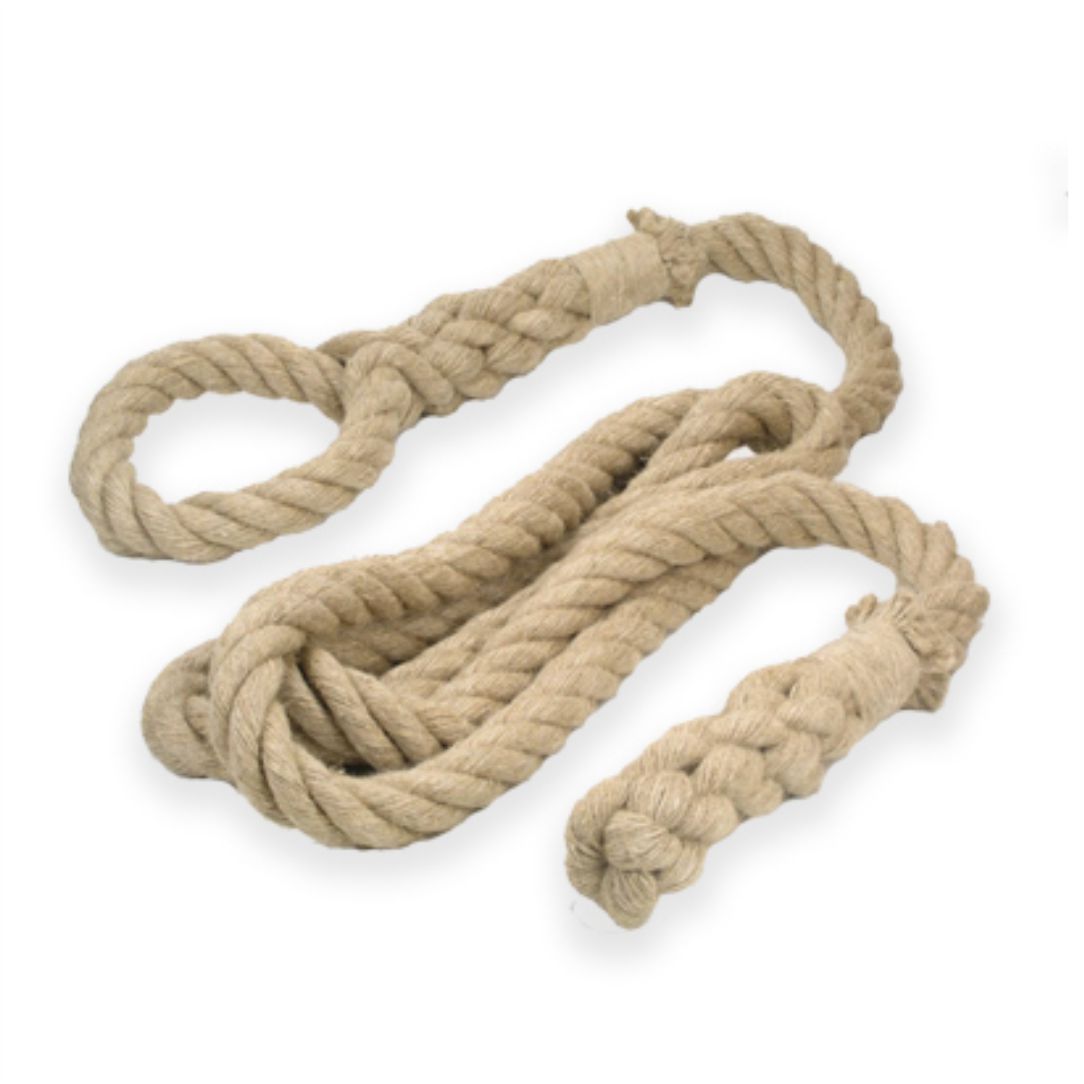 Lano na šplh z materiálu juta