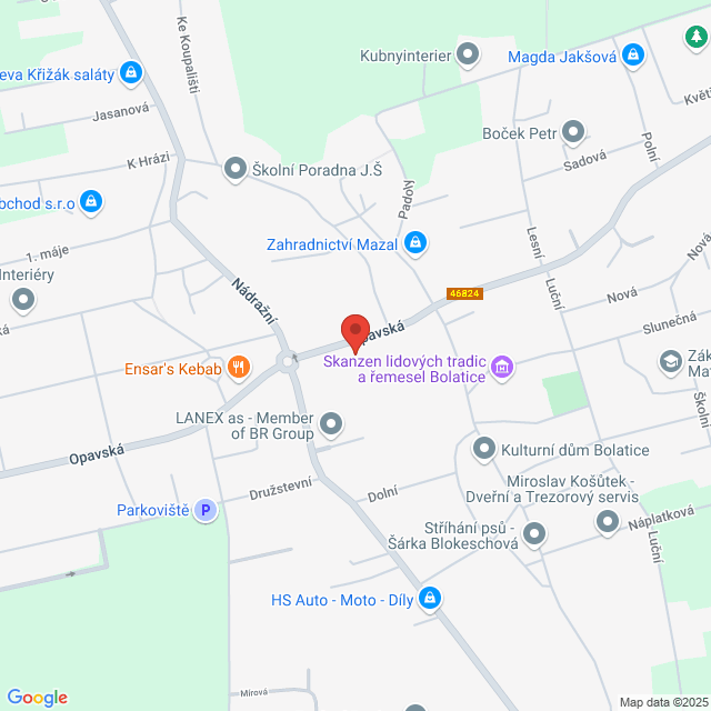 Naplánovat trasu Obrázek mapy